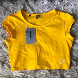 Gymshark Yellow Dreamy TOP ONLY!!